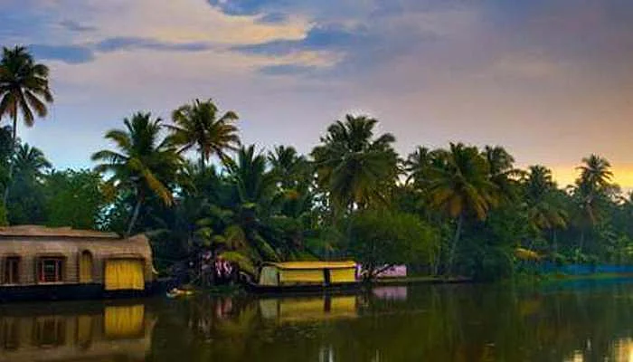The stunning backwaters of Kumarakom in Kerala