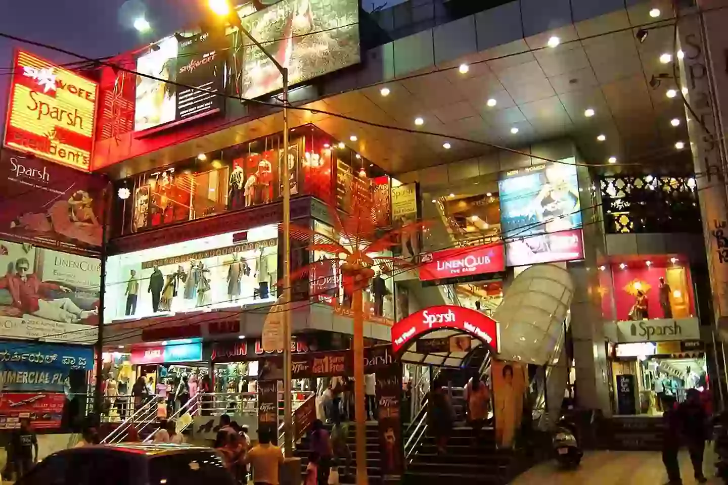 Commercial Street at night